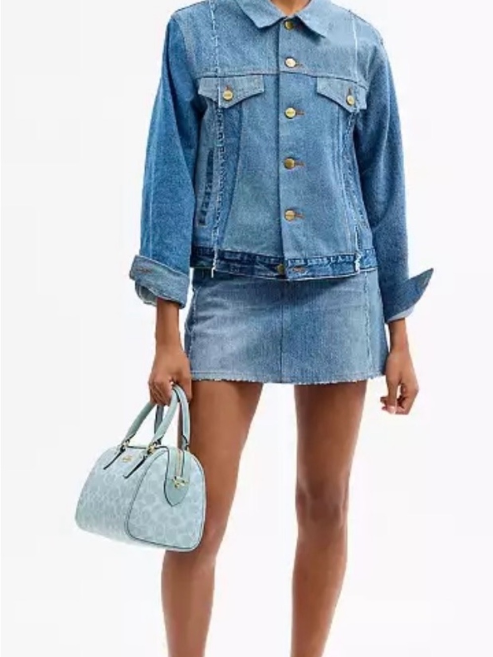 🧜‍♀️New Coach Rowan Satchel CEY39  Mermaid Theme🧜🏿‍♀️ - Picture 11 of 12
